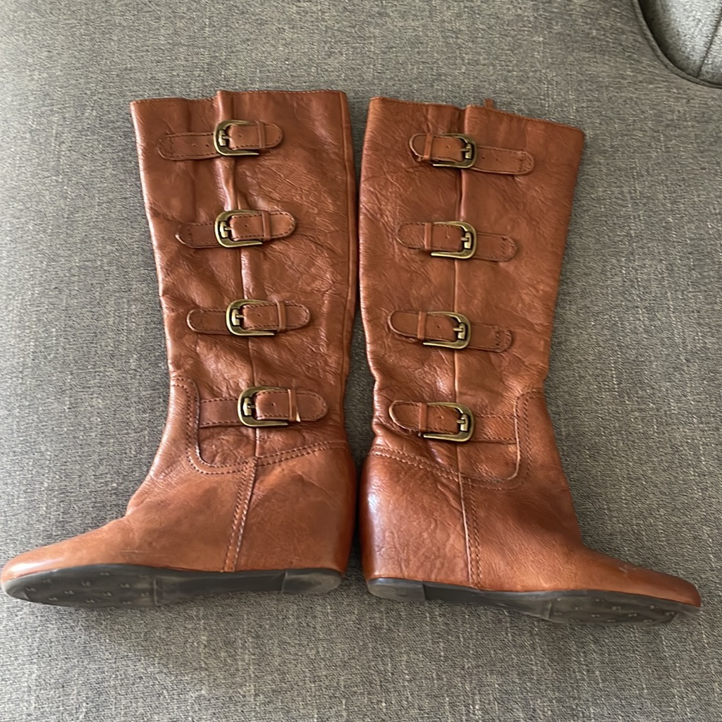 Franco Sarto Leather Boots
